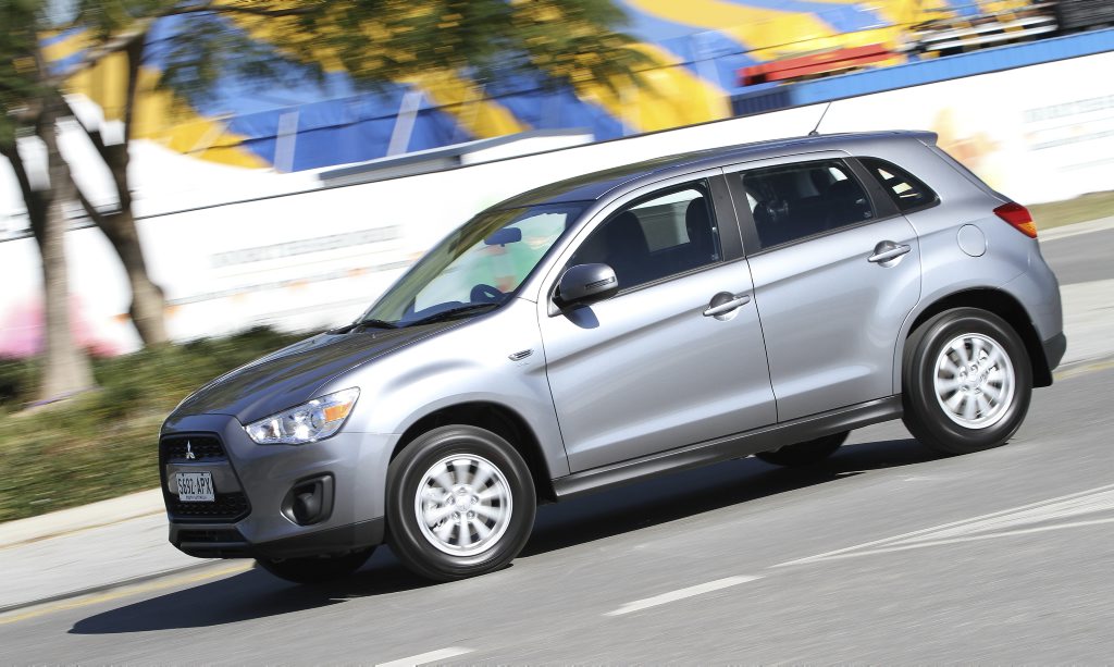 The Mitsubishi ASX. The Mitsubishi ASX.